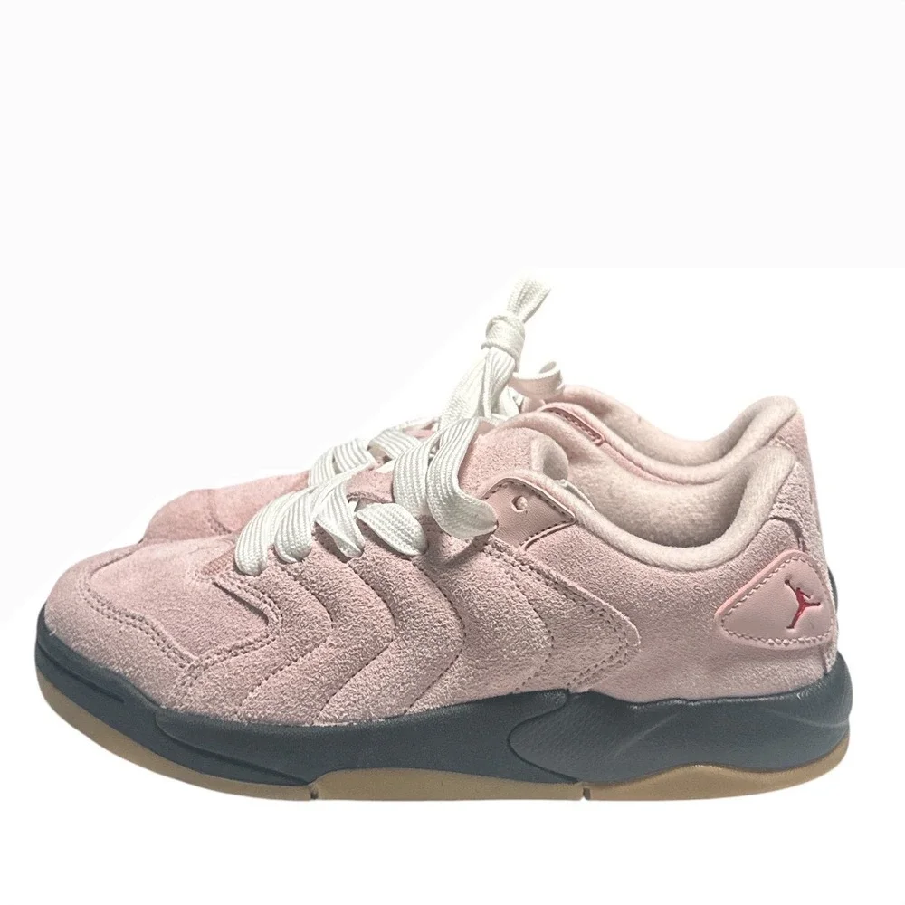 NWOT, Jordan Stadium 90 Pink Suede Gum Sole Sneakers Boys 6Y Womens 7.5